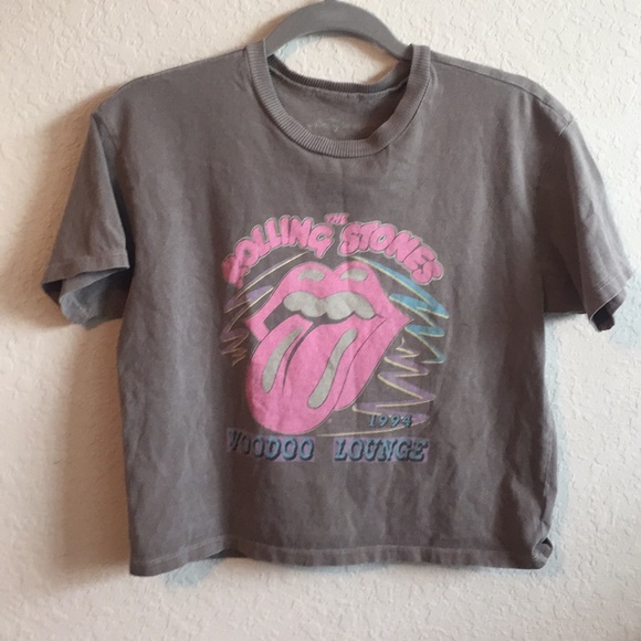 Urban Outfitters Tops - Rolling Stones 1994 Voodoo Lounge Cropped T-Shirt